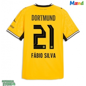 Borussia Dortmund Fabio Silva #21 Replika Hjemmebanetrøje 2026-27 Kortærmet